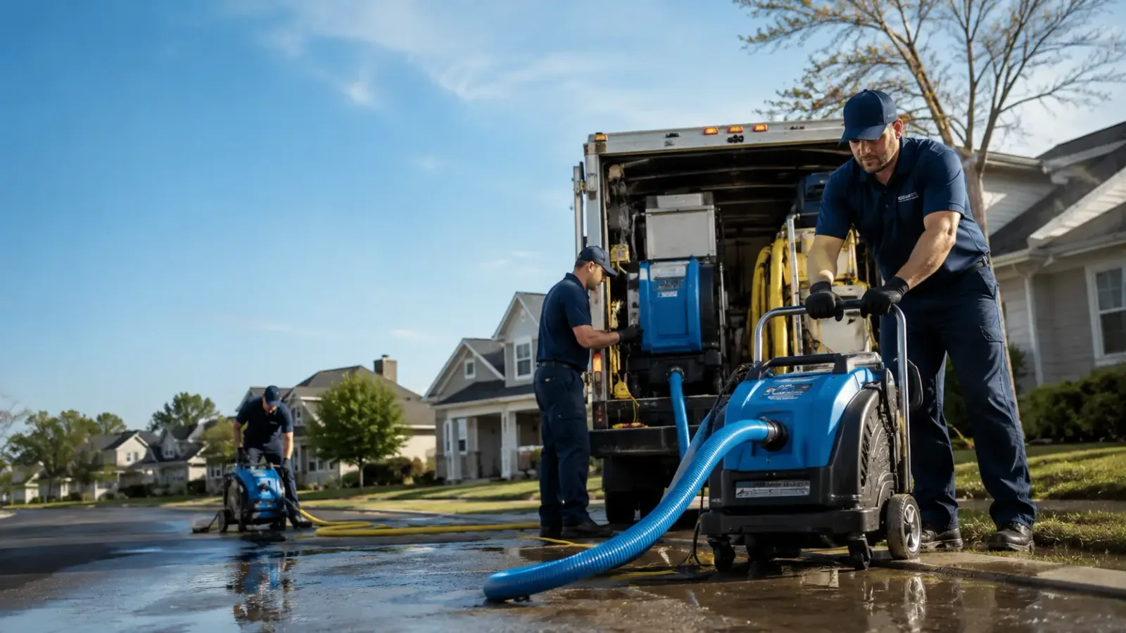 Flood Damage Cleanup in Warnock, OH